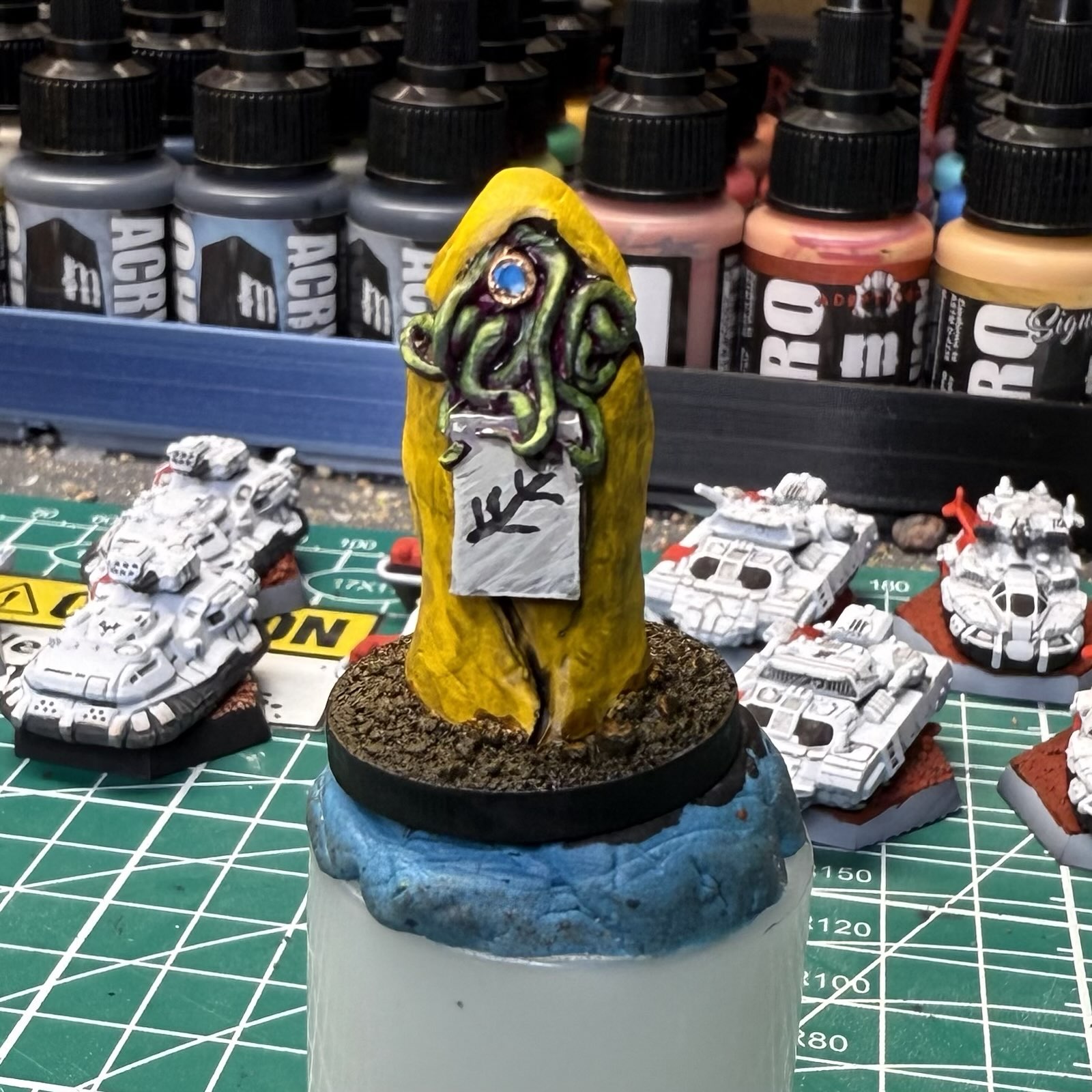 Deep one, by me, in front of a procrastinated project!