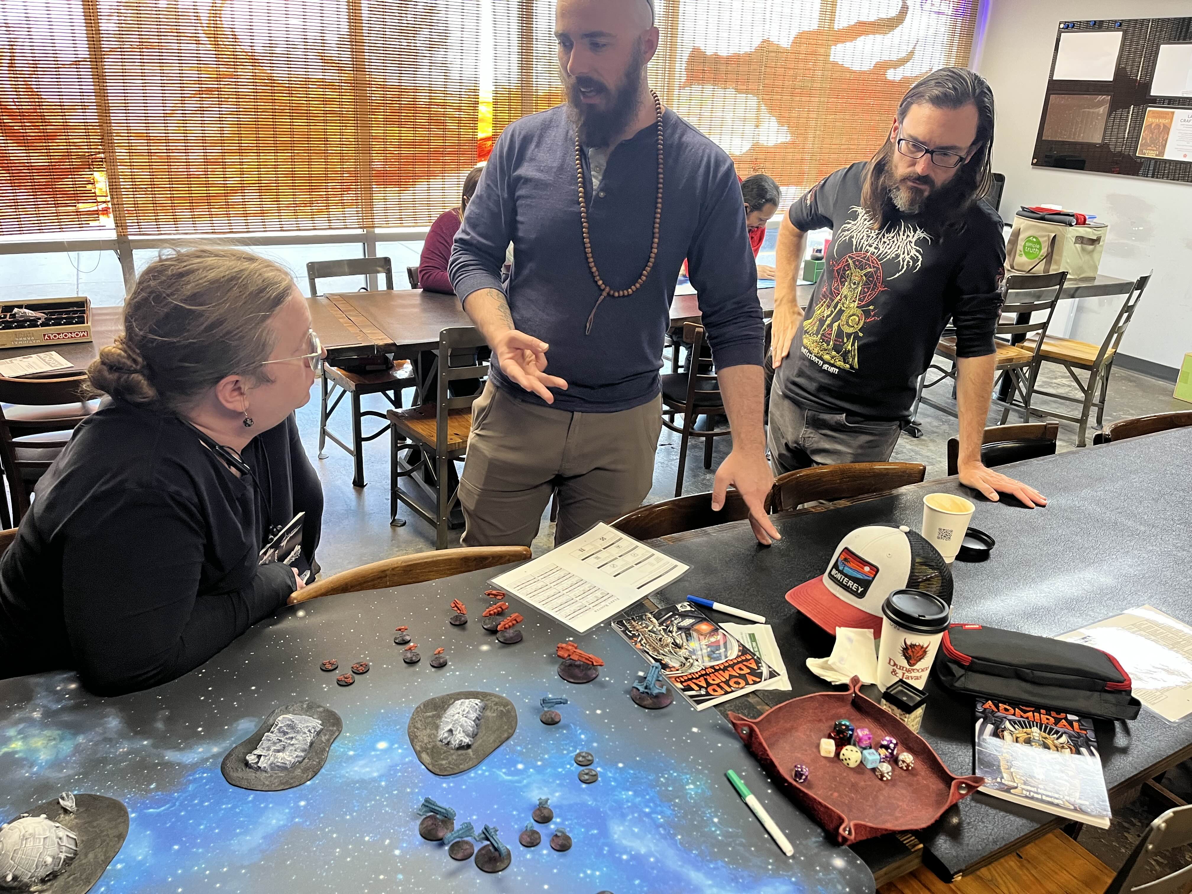 Andrew explains the rules